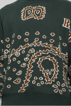 Rhude Patterned Parka sweater