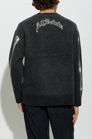 AllSaints Jersey 'Ribspill'