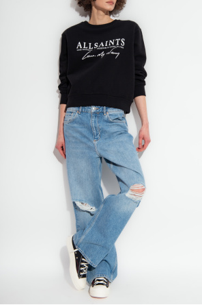 ‘rista pippa’ cotton sweatshirt od AllSaints