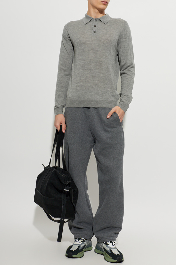 Lanvin Woll-Polohemd