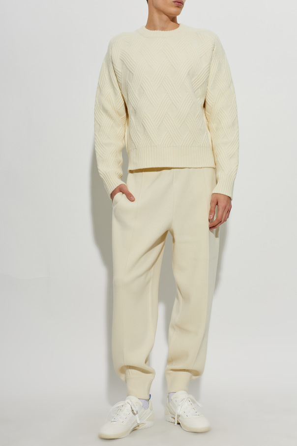Lanvin Wool sweater with decorative knit