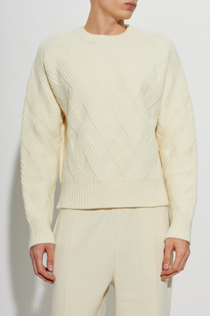 Lanvin Wool sweater with decorative knit