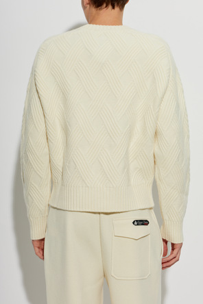 Lanvin Wool sweater with decorative knit