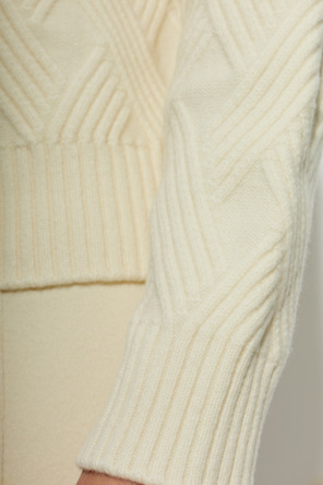 Lanvin Wool sweater with decorative knit