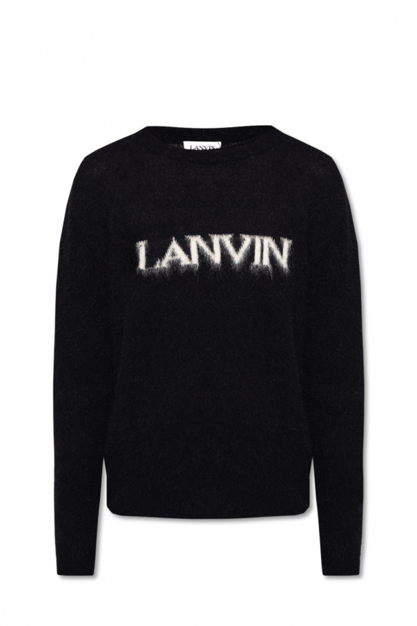 Lanvin Supreme x Swarovski Box Logo T-Shirt Black