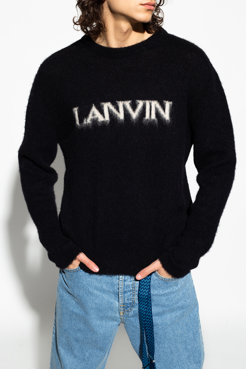 Lanvin BROWNE sweater with logo