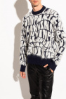 Lanvin WHITE Sweater with logo