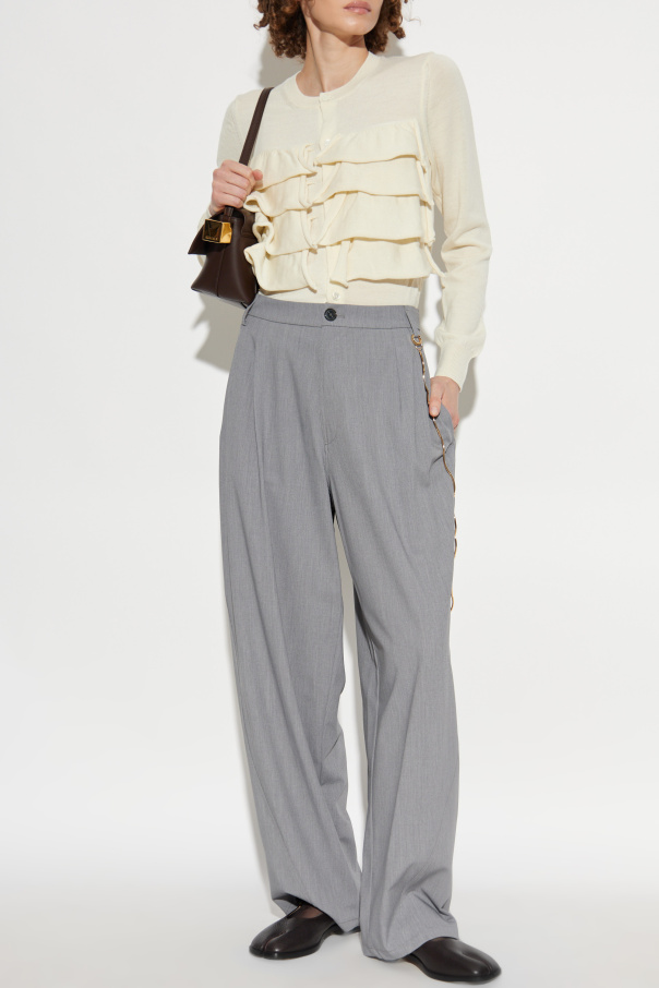 CDG by Comme des Garçons Cárdigan con volantes