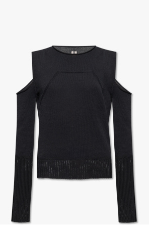 Sweater with cut-out shoulders od Rick Owens