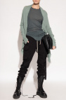 Rick Owens GREEN Asymmetrical cardigan