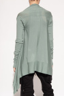 Rick Owens GREEN Asymmetrical cardigan