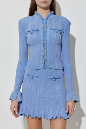 Self-Portrait Cárdigan con cuentas decorativas