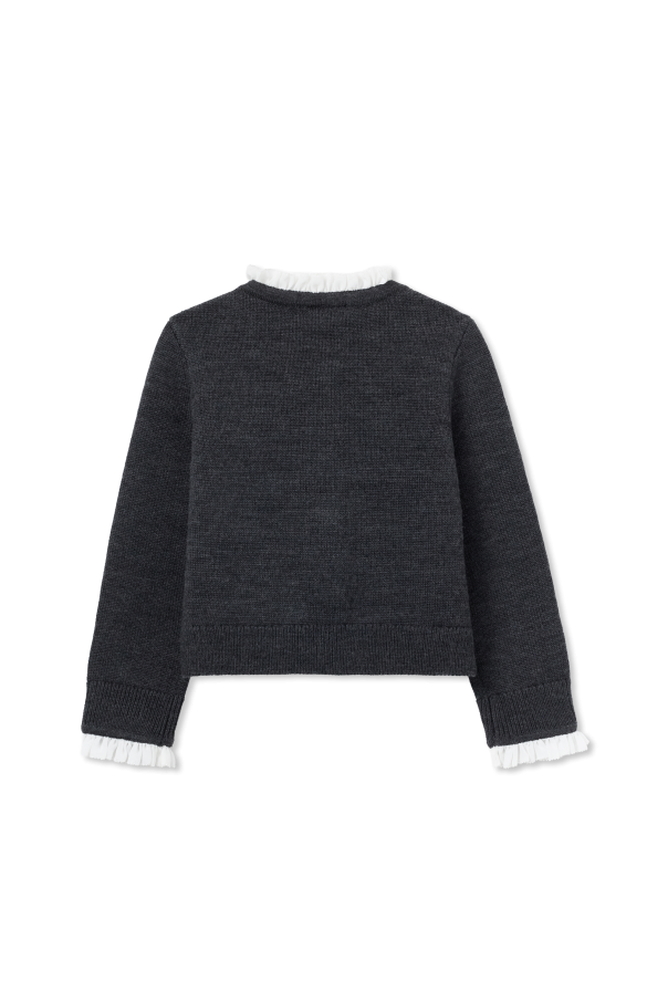 Self-Portrait Kids Cárdigan de lana