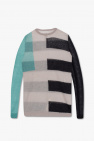 Rick Owens NU-IN sweater with geometric pattern