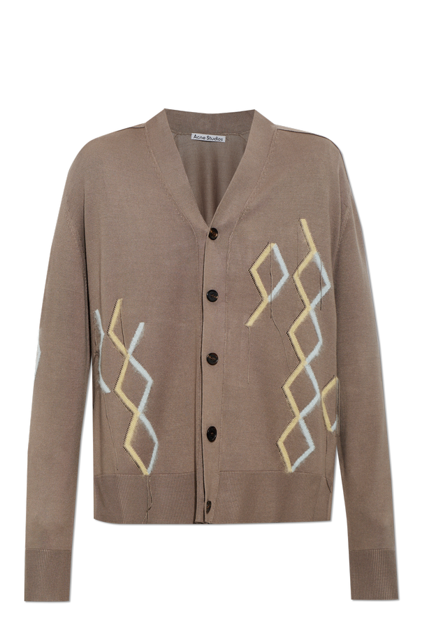 Silk cardigan with pattern od Acne Studios