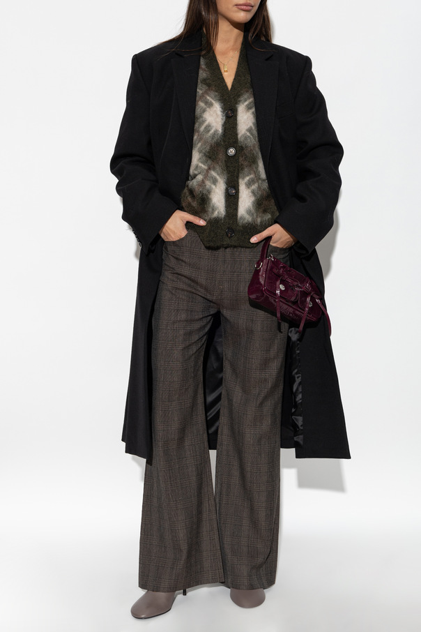 Acne Studios Cardigã com bolsos