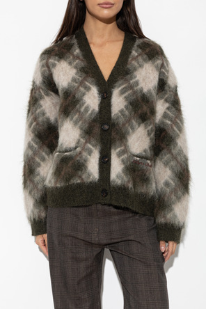 Acne Studios Cardigã com bolsos