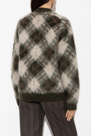 Acne Studios Cardigã com bolsos
