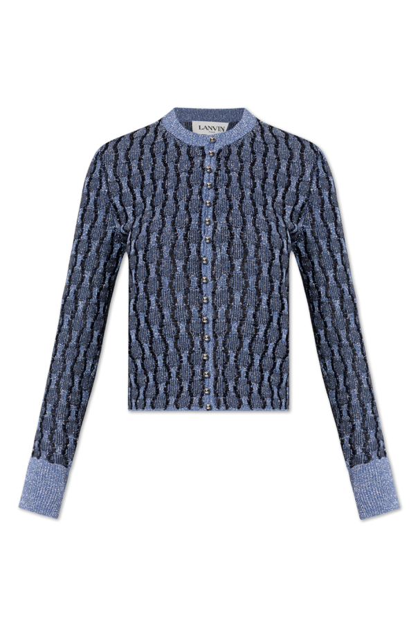 Lanvin Cardigan with Lurex thread