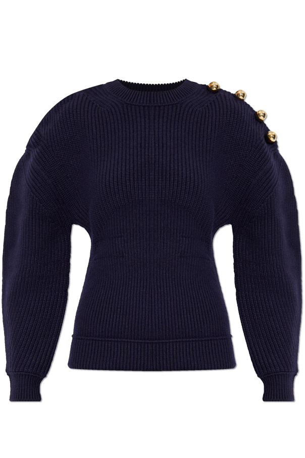 Sweater with buttons on the shoulder od Lanvin