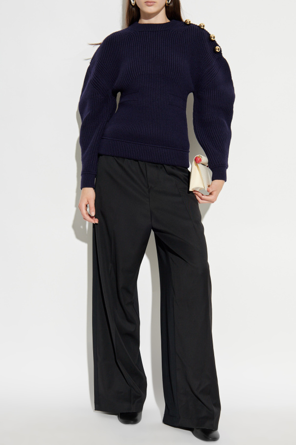 Lanvin Sweater with buttons on the shoulder