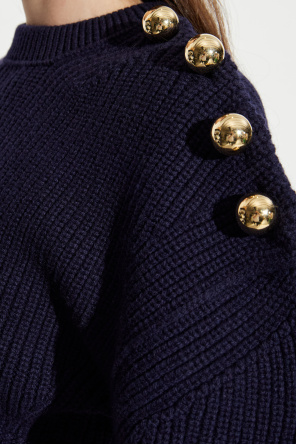 Lanvin Sweater with buttons on the shoulder