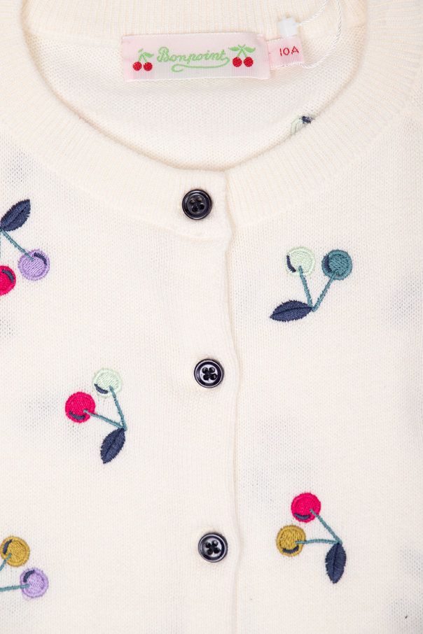 Bonpoint  ‘Aizoon’ cardigan with fruit motif