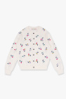 Bonpoint cream ‘Aizoon’ cardigan with fruit motif