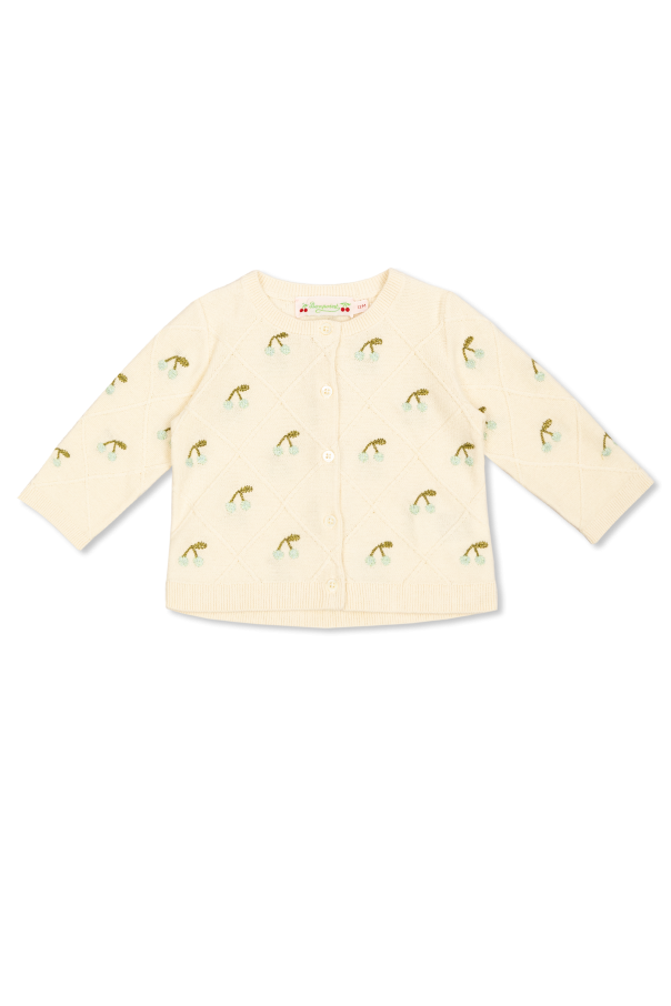 Cardigan with cherry motif, zdjęcie 1 Cardigan with cherry motif od Bonpoint