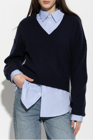 Officine Generale Cashmere sweater ‘Misty’