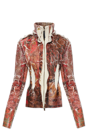 Chaqueta con efecto `vintage`