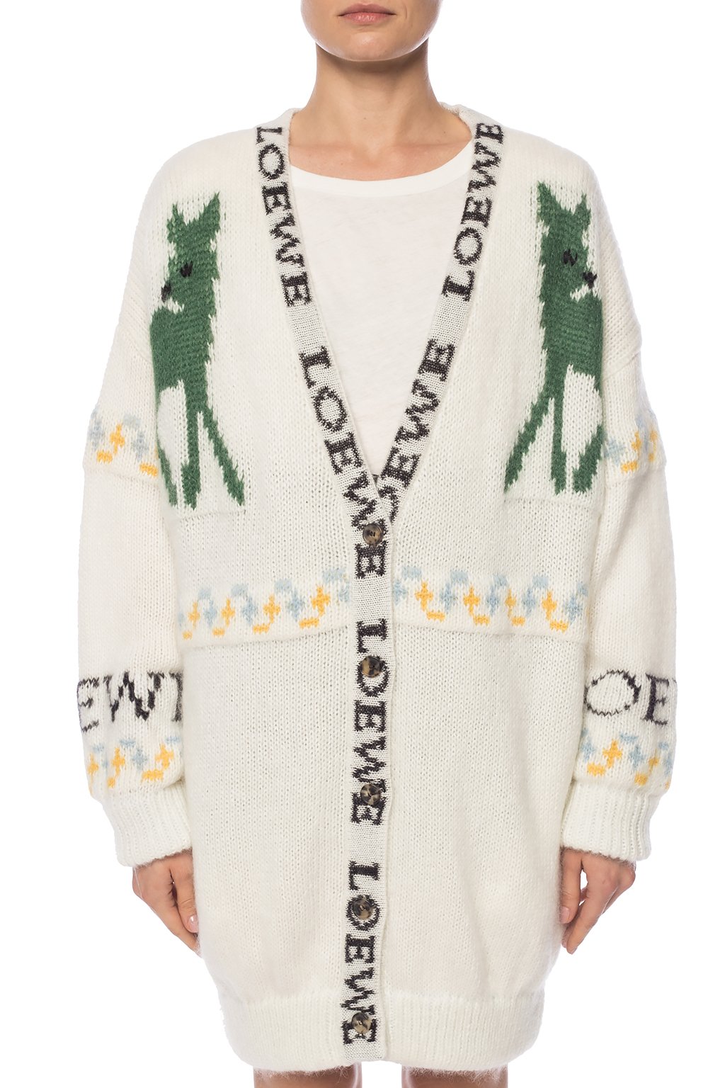 loewe cardigan deer