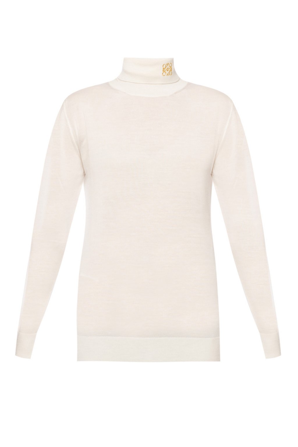 ecru turtleneck sweater