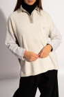 Loewe cream Sweater with logo