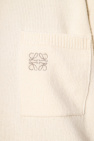 Loewe cream Sweater with logo