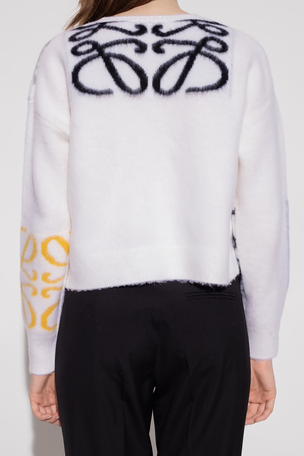 loewe crystal Wool sweater