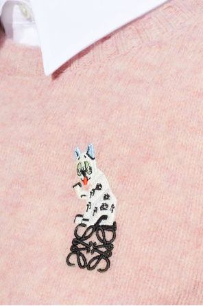 Loewe Camisola de lã com remendo