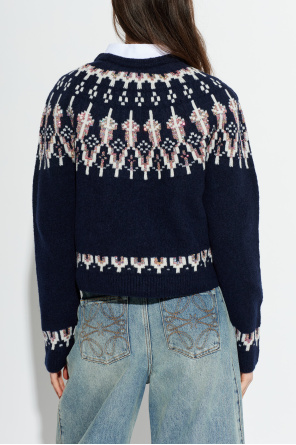 Loewe Wool sweater with logo