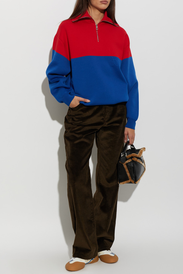 Loewe Cotton Polo with Logo