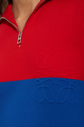 Loewe Cotton Polo with Logo