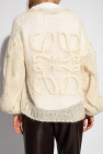 Loewe WHITE Mohair cardigan