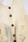 Loewe WHITE Mohair cardigan
