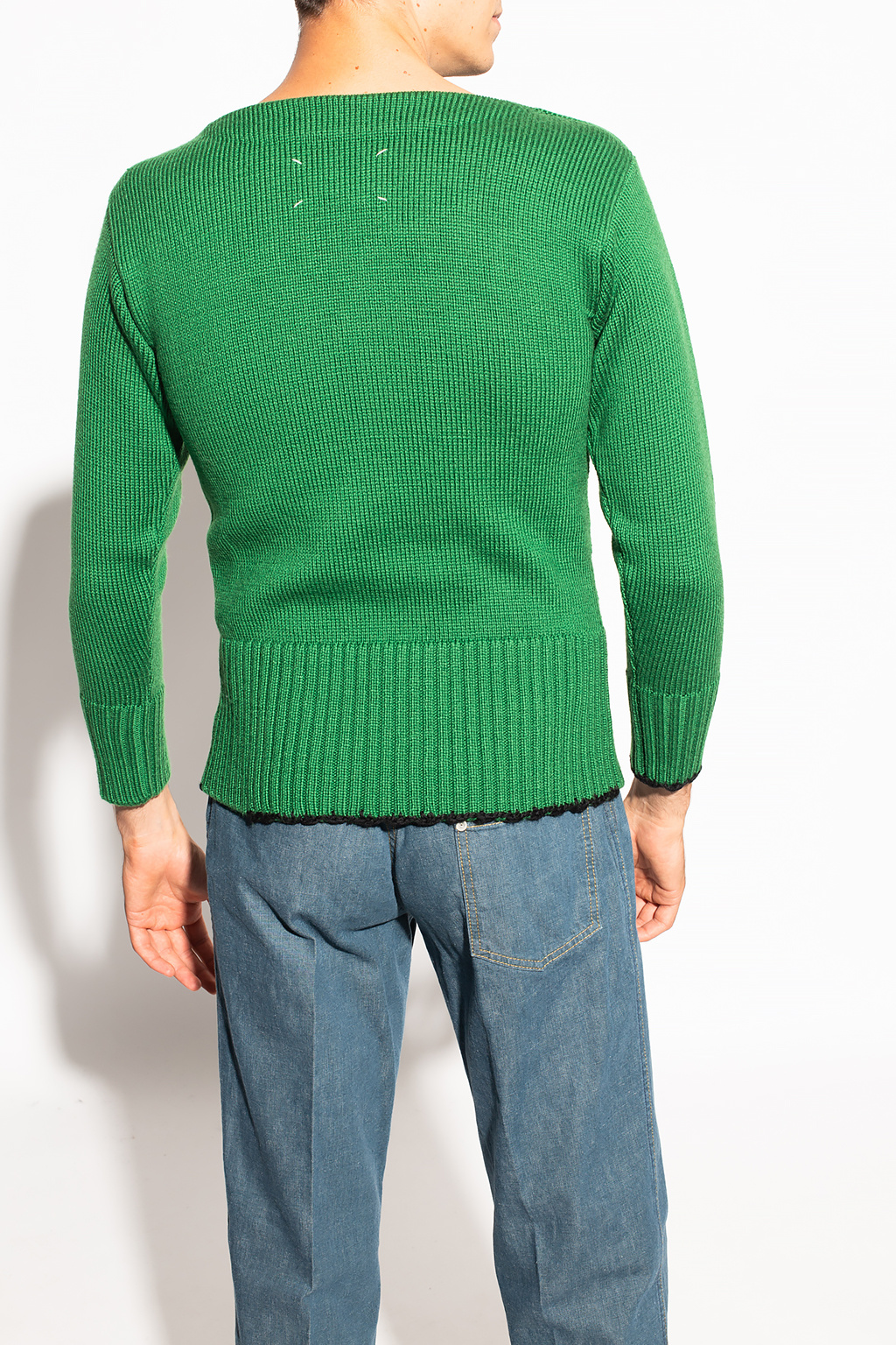 Maison Margiela Rib-knit Performance sweater