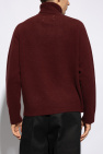 Maison Margiela BURGUNDY Woolen Turtleneck