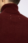 Maison Margiela BURGUNDY Woolen Turtleneck
