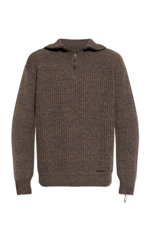 Sweater with a zip-up collar od Maison Margiela