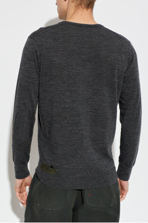 Maison Margiela Wool sweater with crew neck