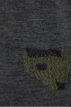 Maison Margiela Wool sweater with crew neck