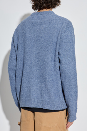Maison Margiela Cardigan with wool trim