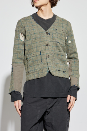 Maison Margiela Cardigan mit Vintage-Effekt